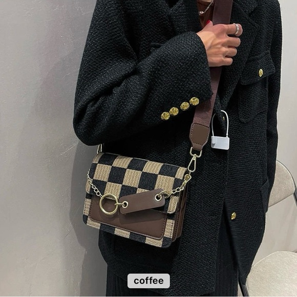 Luxury hand bag /Pu leather bag/Essential handbag/Casual bag/shoulder bad/ mini - Picture 2 of 6